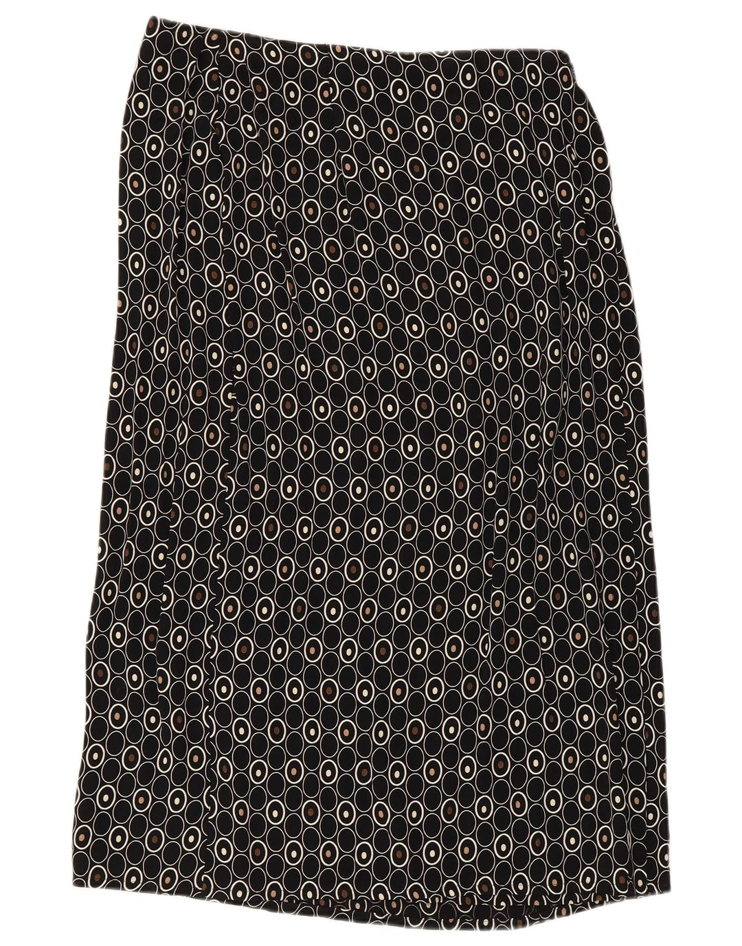 Gerader Rock für Damen von Marks & Spencer UK 14 Medium W30 Schwarz Geometrisch