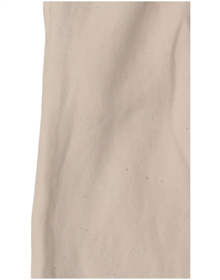 Zara Damen Trainingshose Jogger UK 8 Small Weiß