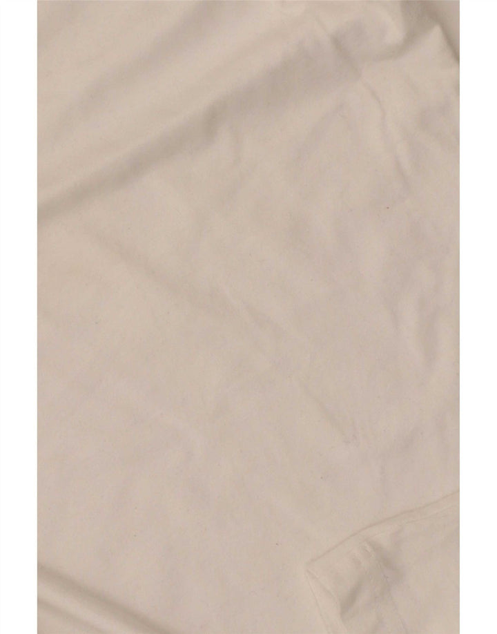 Crew Clothing Herren T-Shirt Top Large Weiß Baumwolle