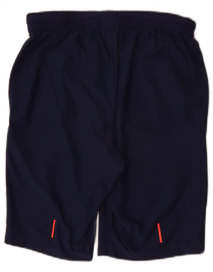 Nike Herren-Sportshorts mit Grafik, mittelgroß, Marineblau, Farbblock