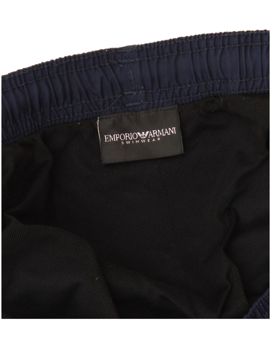 EMPORIO ARMANI Herren-Badeshorts, Größe L, Marineblau