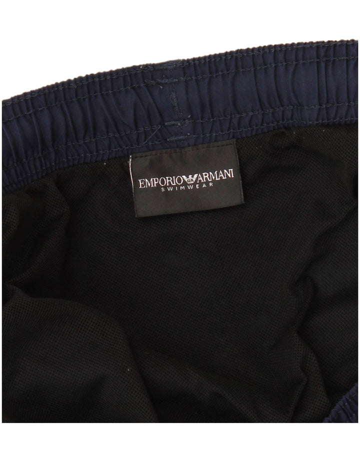 EMPORIO ARMANI Herren-Badeshorts, Größe L, Marineblau
