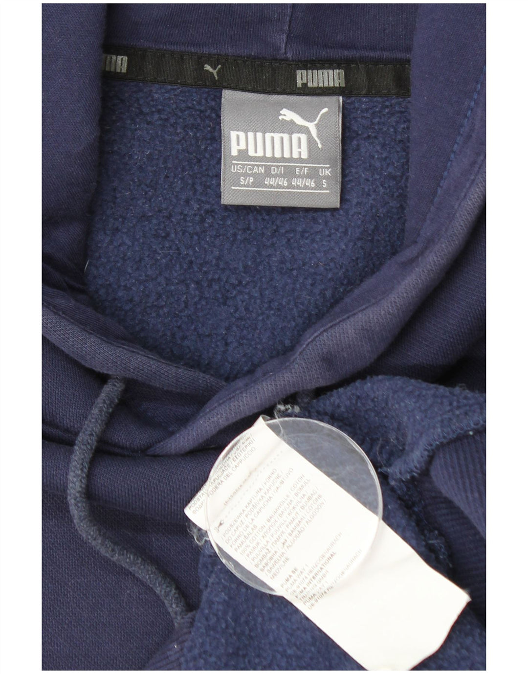 Puma Herren Kapuzenpullover, klein, marineblau, Baumwolle