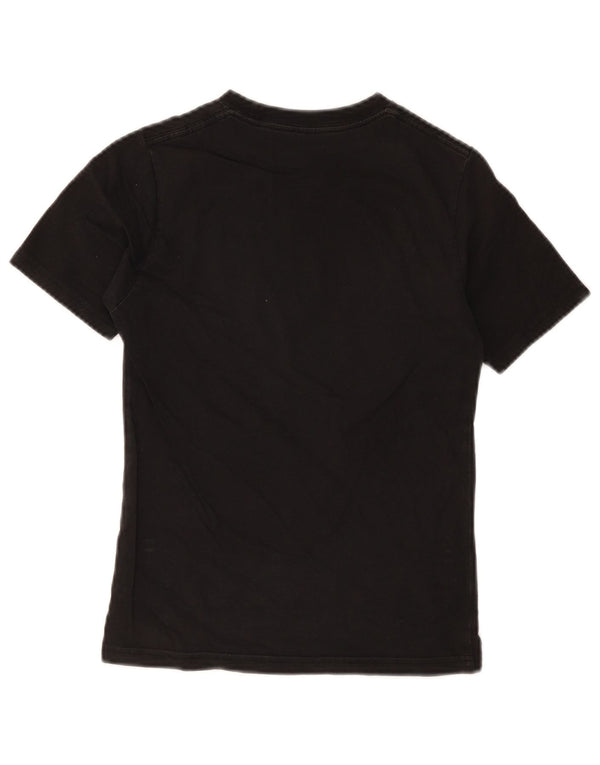Vans Custom Fit Grafik-T-Shirt für Jungen, 8–9 Jahre, Größe S, Schwarz, Baumwolle