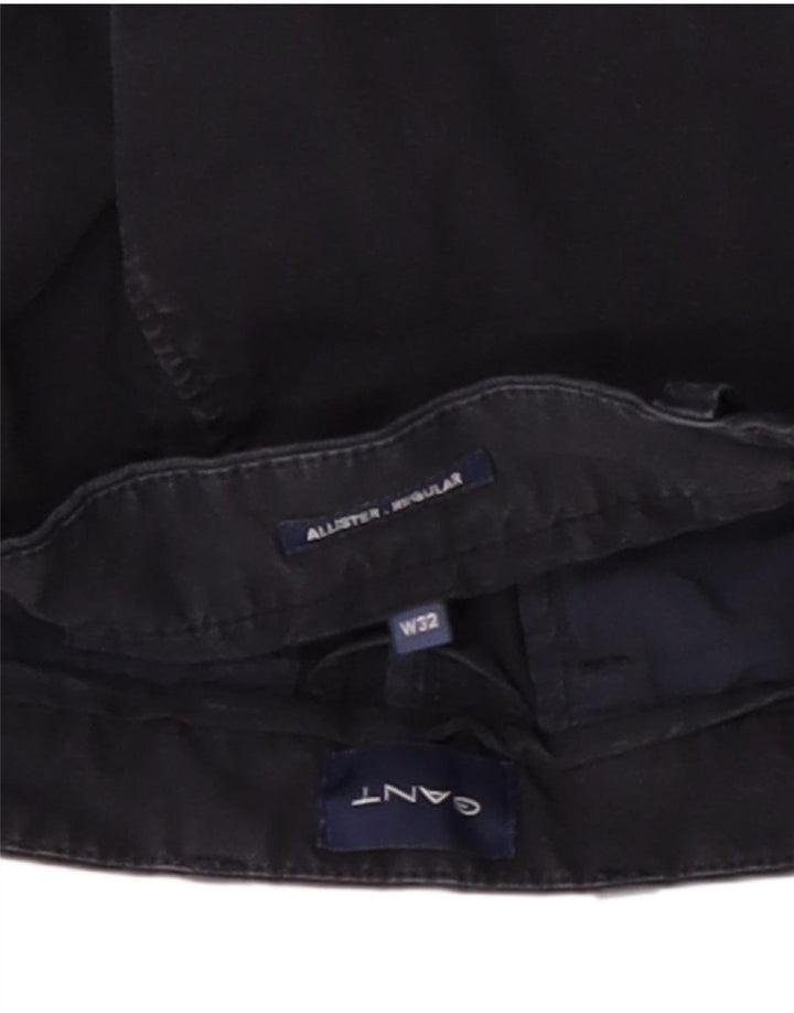 Gant Herren-Chinoshorts mit normaler Passform, W32, mittelmarineblaue Baumwolle