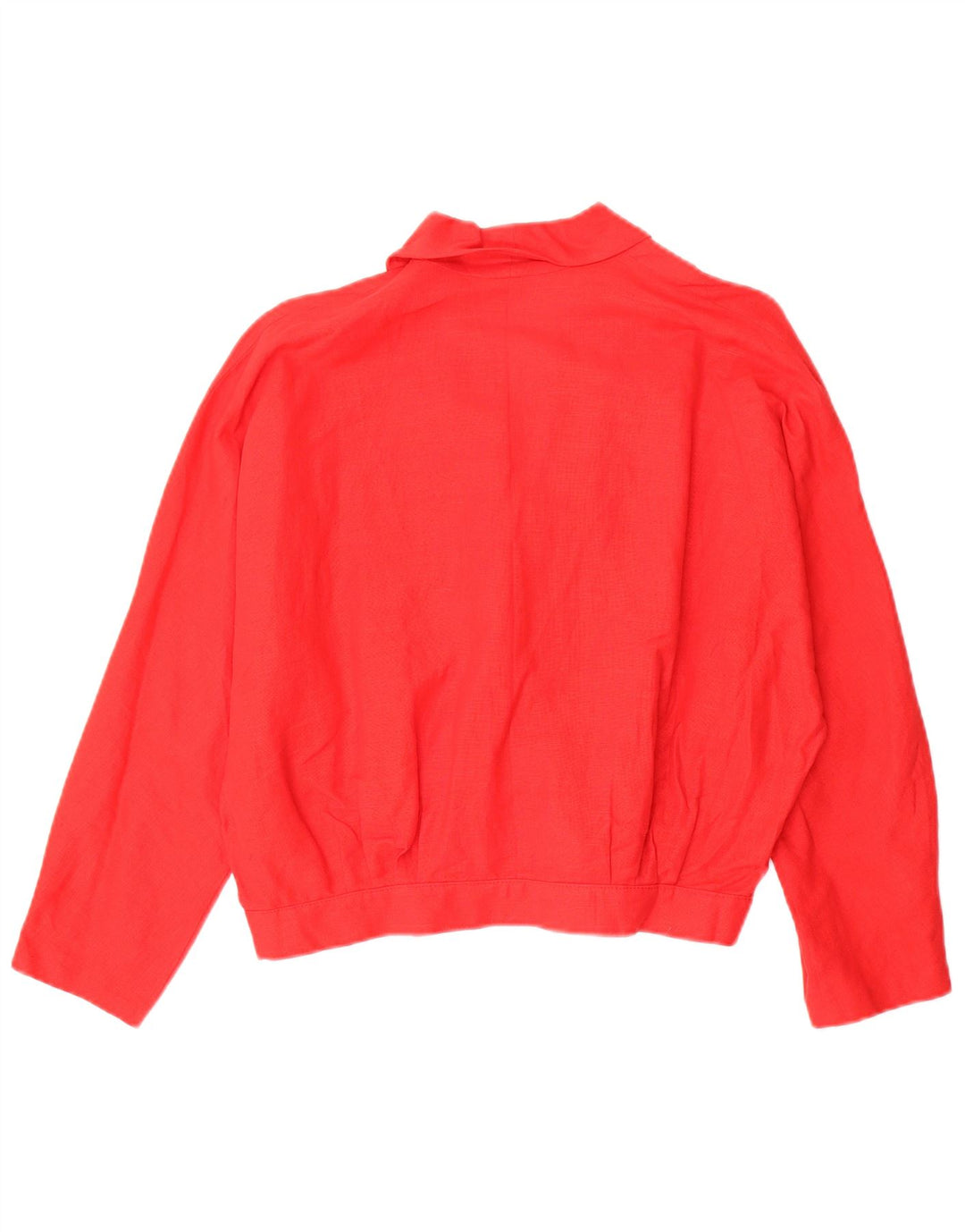 VINTAGE Womens Cardigan Top UK 14 Large Red