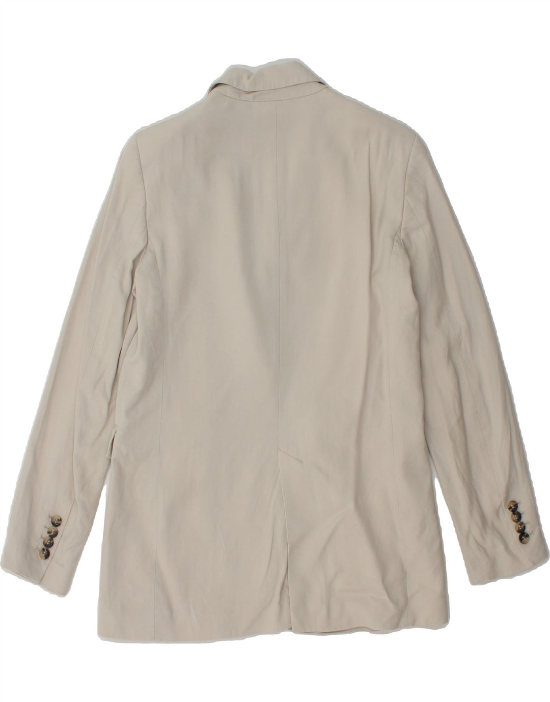 ZARA Womens 1 Button Blazer Jacket UK 6 XS White Vintage Zara and Second-Hand Zara from Messina Hembry 