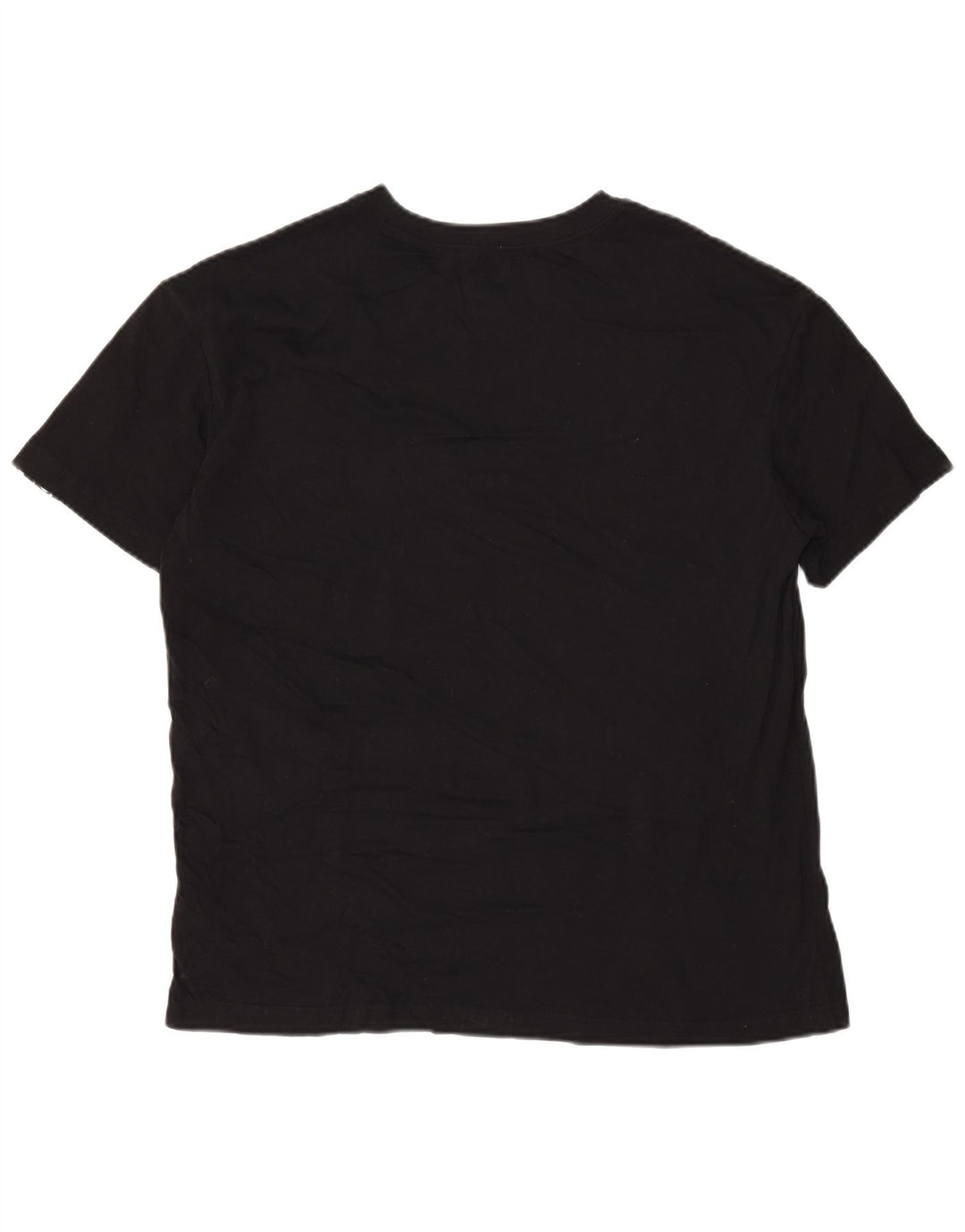 Nike Herren-T-Shirt mit Grafik, mittelgroß, schwarze Baumwolle