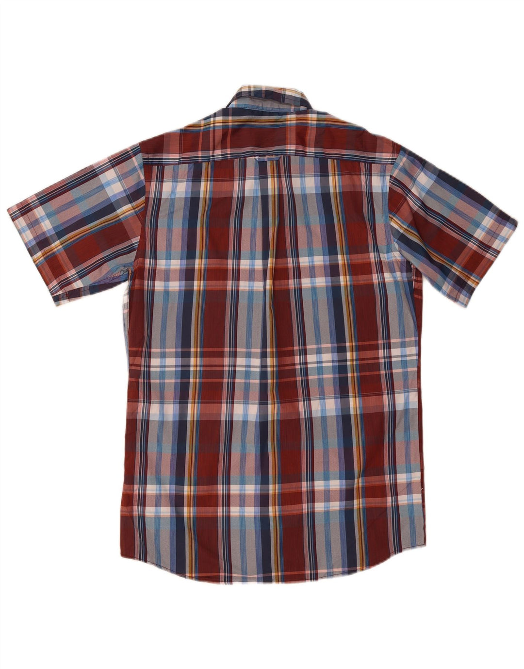 Izod Herren-Kurzarmhemd, klein, mehrfarbig, kariert, Polyester