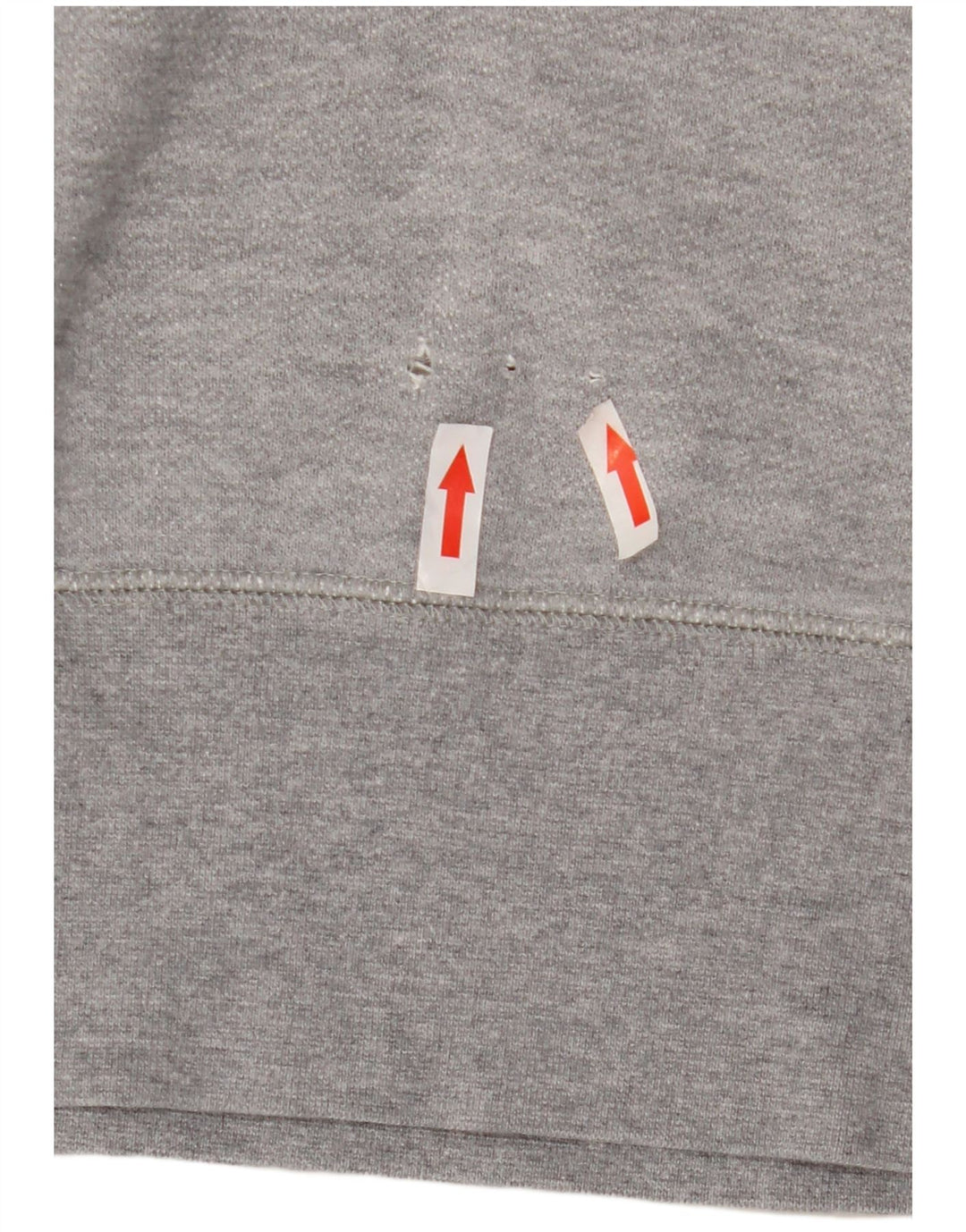 Nike Herren-Kapuzenpullover mit Grafik, groß, graue Baumwolle