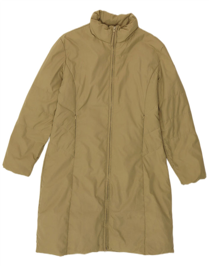 Sergio Tacchini Damen Wattierter Mantel IT 44 Medium Khaki