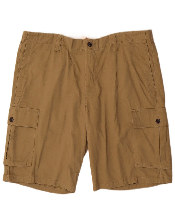 Dockers Herren Cargoshorts W38 XL Beige Baumwolle