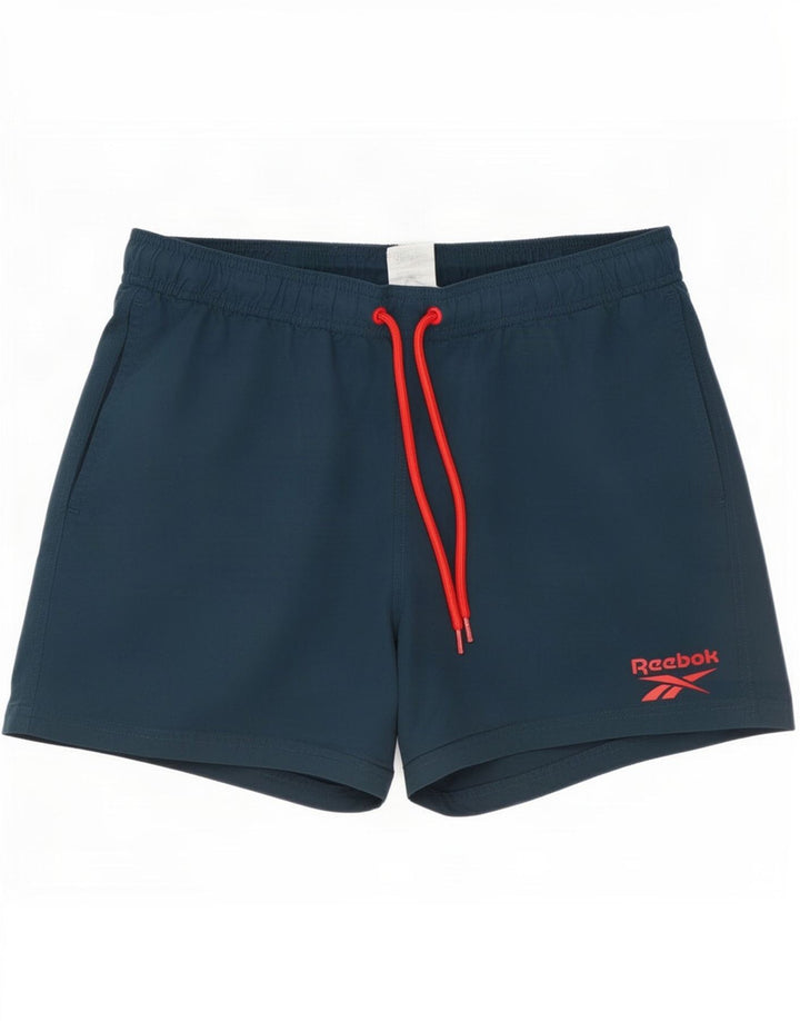 Reebok Herren Sportshorts Medium Marineblau Polyester