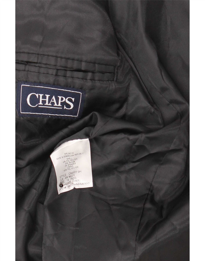 Chaps Jungen-Blazer mit 2 Knöpfen, 13–14 Jahre, marineblaues Polyester