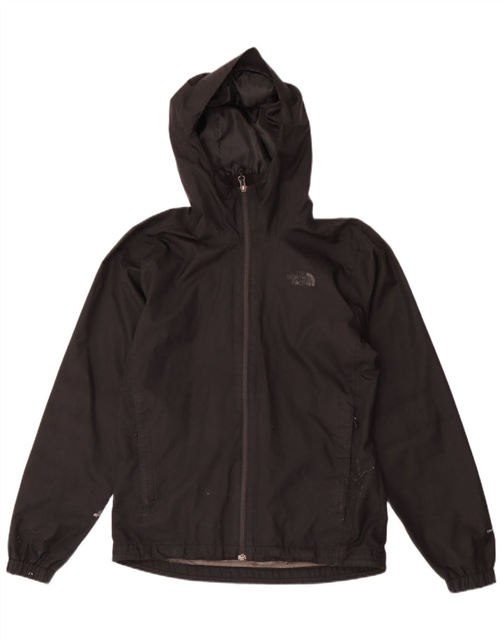 The North Face Herren-Regenjacke mit Kapuze, UK 36, Größe S, Schwarz, Polyester
