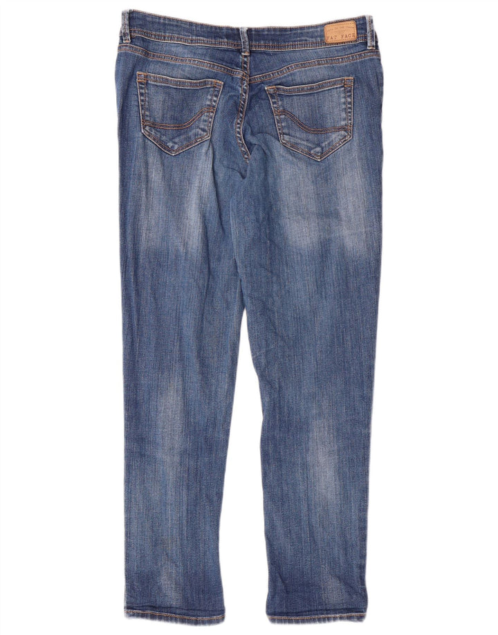 FAT FACE Womens Slim Jeans UK 12 Medium W28 L26  Blue Cotton