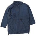 LONDON FOG Damen Übergroße Windjacke UK 10 Small Marineblau