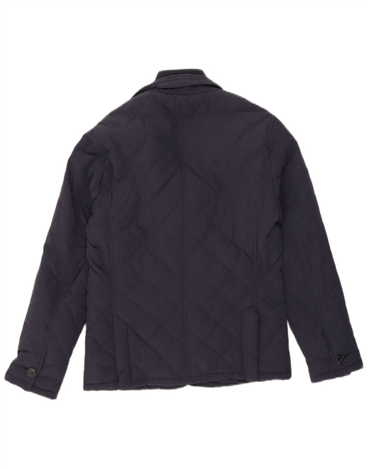 Kappa Herren Steppjacke UK 34 XS Marineblau Polyester