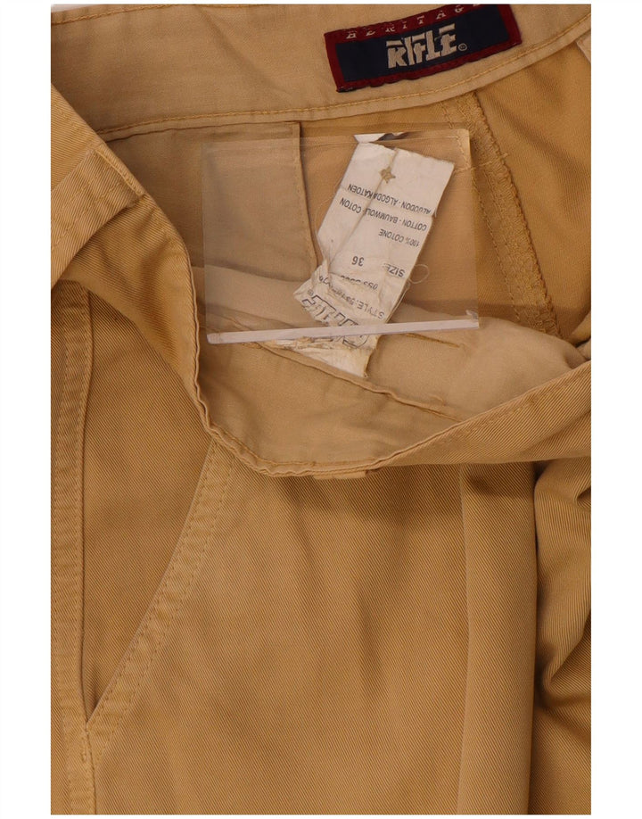 Rifle Herren Cargoshorts W36 Large Beige Baumwolle