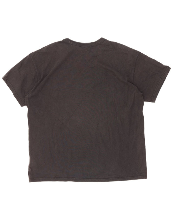 Nike Herren Loose Fit T-Shirt Top XL Schwarz Baumwolle