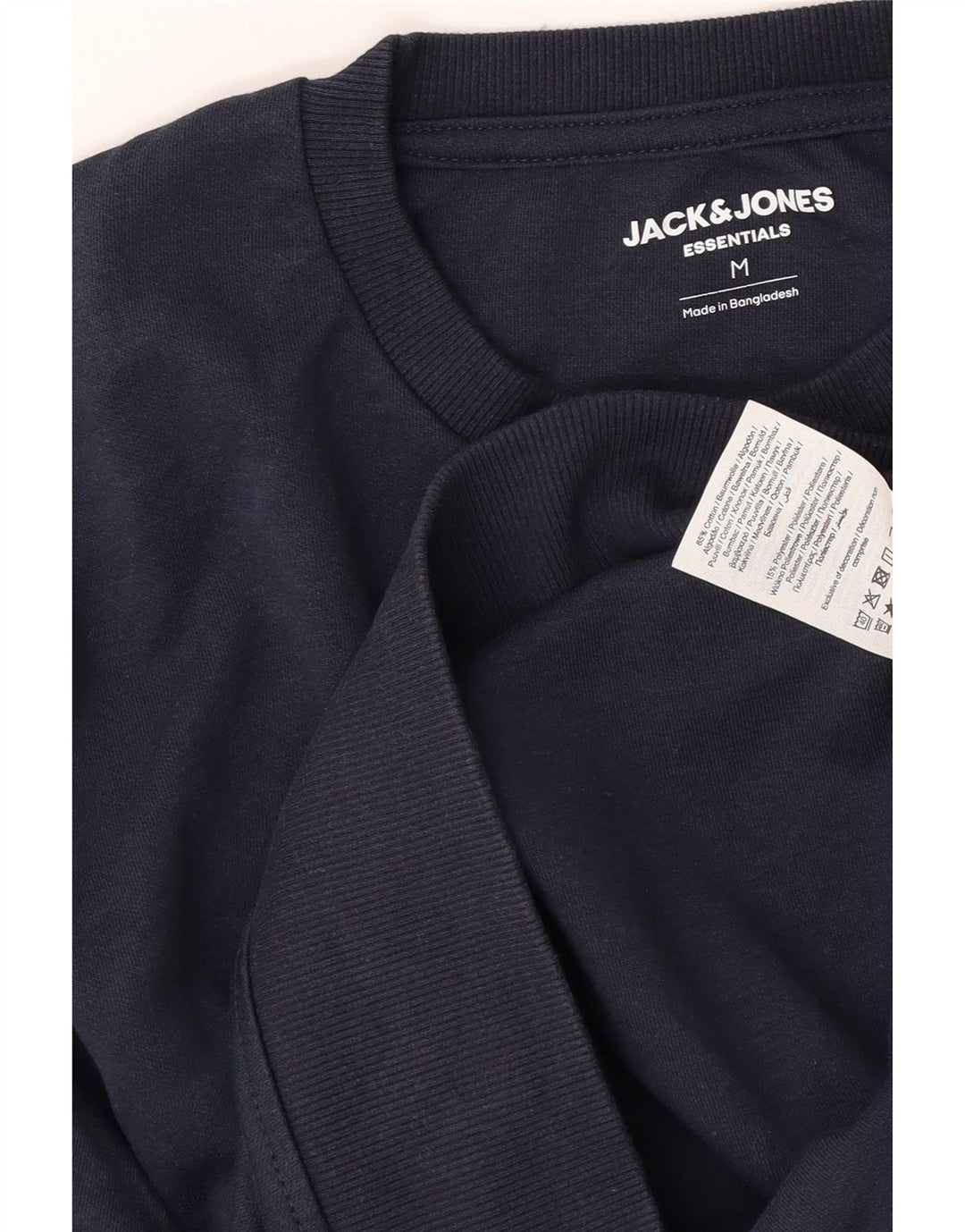 Jack & Jones Herren-Sweatshirt, mittelgroß, marineblau, Baumwolle