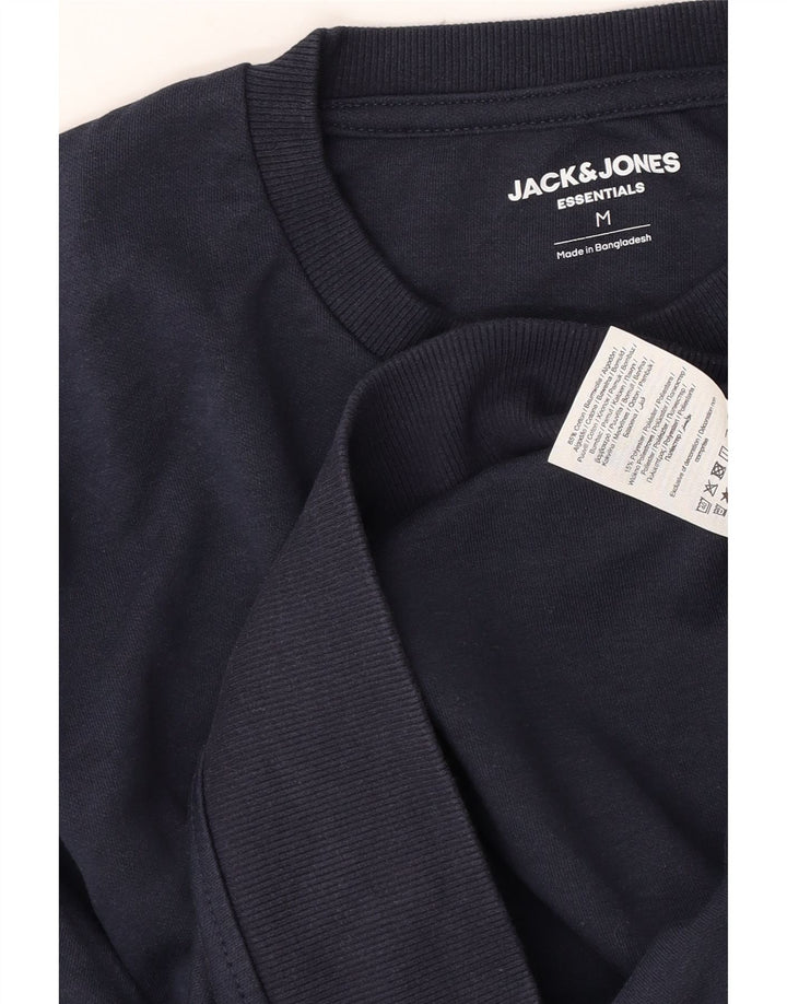 Jack & Jones Herren-Sweatshirt, mittelgroß, marineblau, Baumwolle