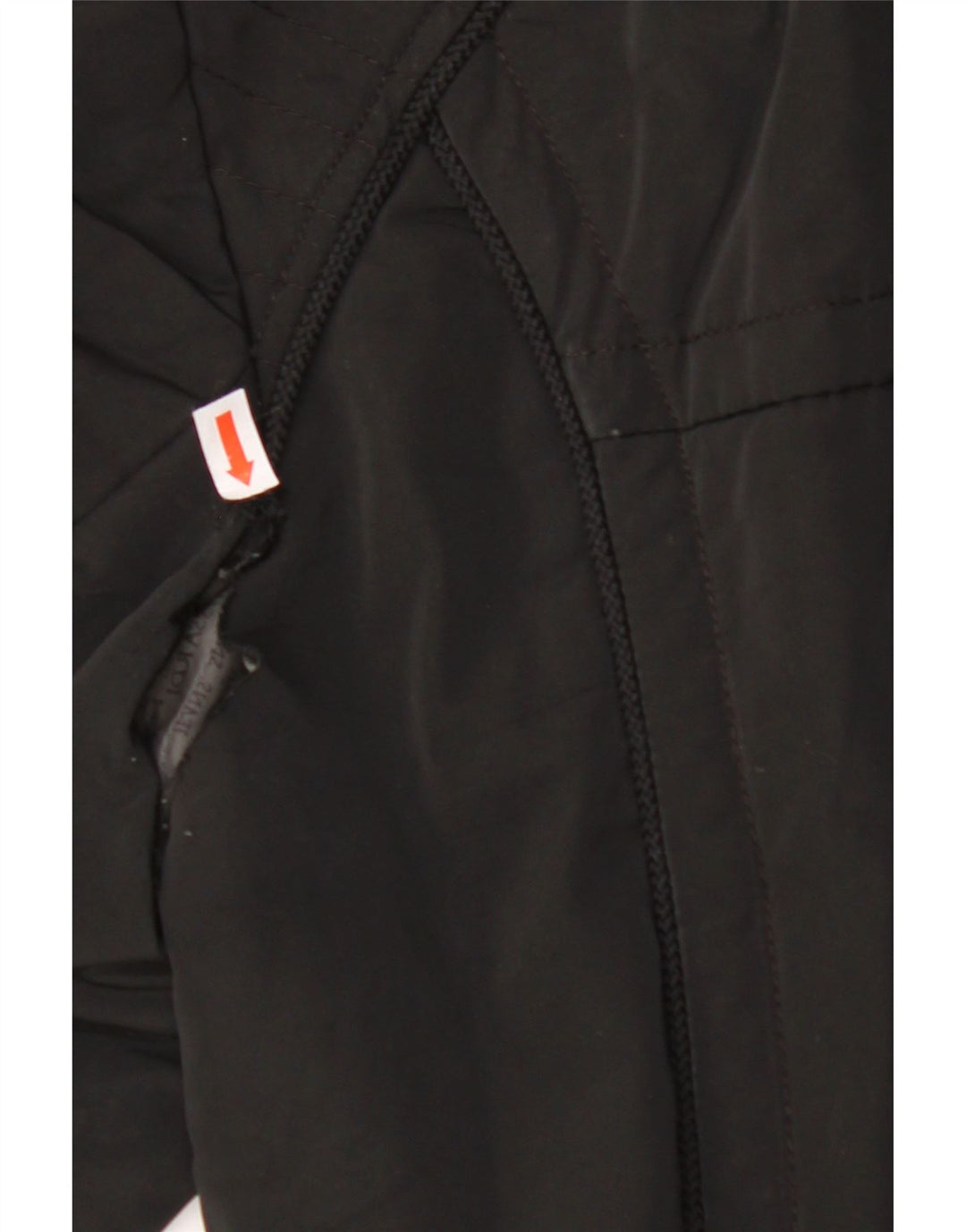 TRUSSARDI JEANS Damen Windjacke IT 44 Mittelschwarzes Polyester