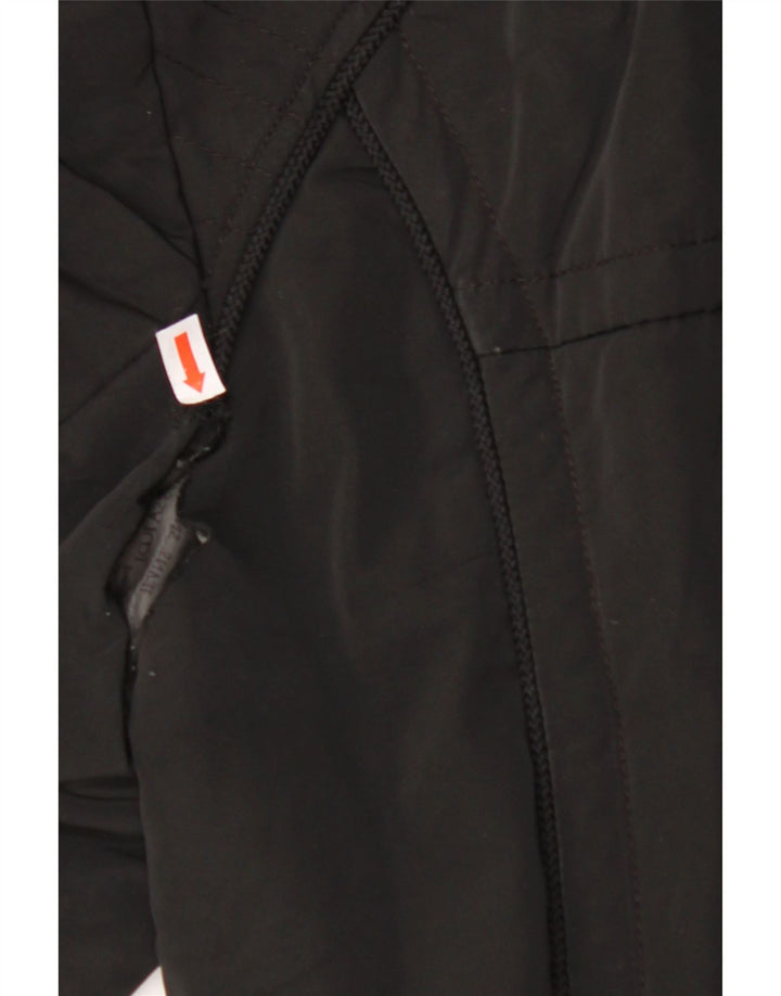 TRUSSARDI JEANS Damen Windjacke IT 44 Mittelschwarzes Polyester