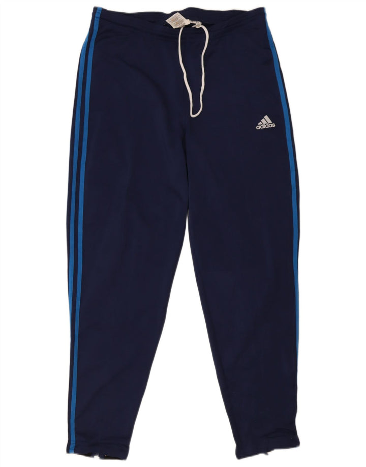 Adidas Herren-Trainingshose, Mittelblau, Polyester