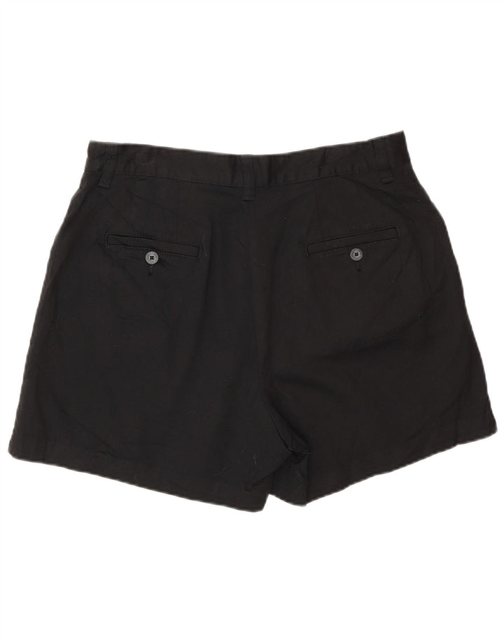 Lee Womens Khakis Casual Shorts US 10 Large W32 Schwarze Baumwolle