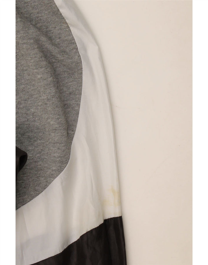Puma Herren-Kapuzenpullover mit Reißverschluss, XL, Grau, Farbblock