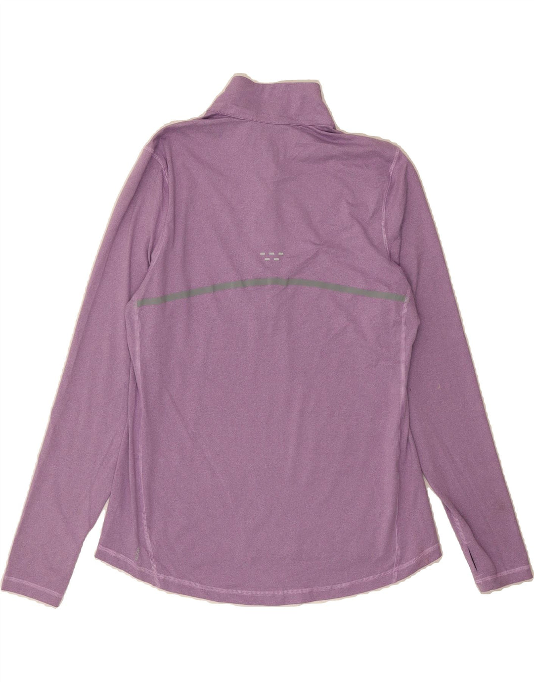 CHAMPION Womens Zip Neck Pullover Tracksuit Top UK 16 Large Purple Vintage Champion and Second-Hand Champion from Messina Hembry 