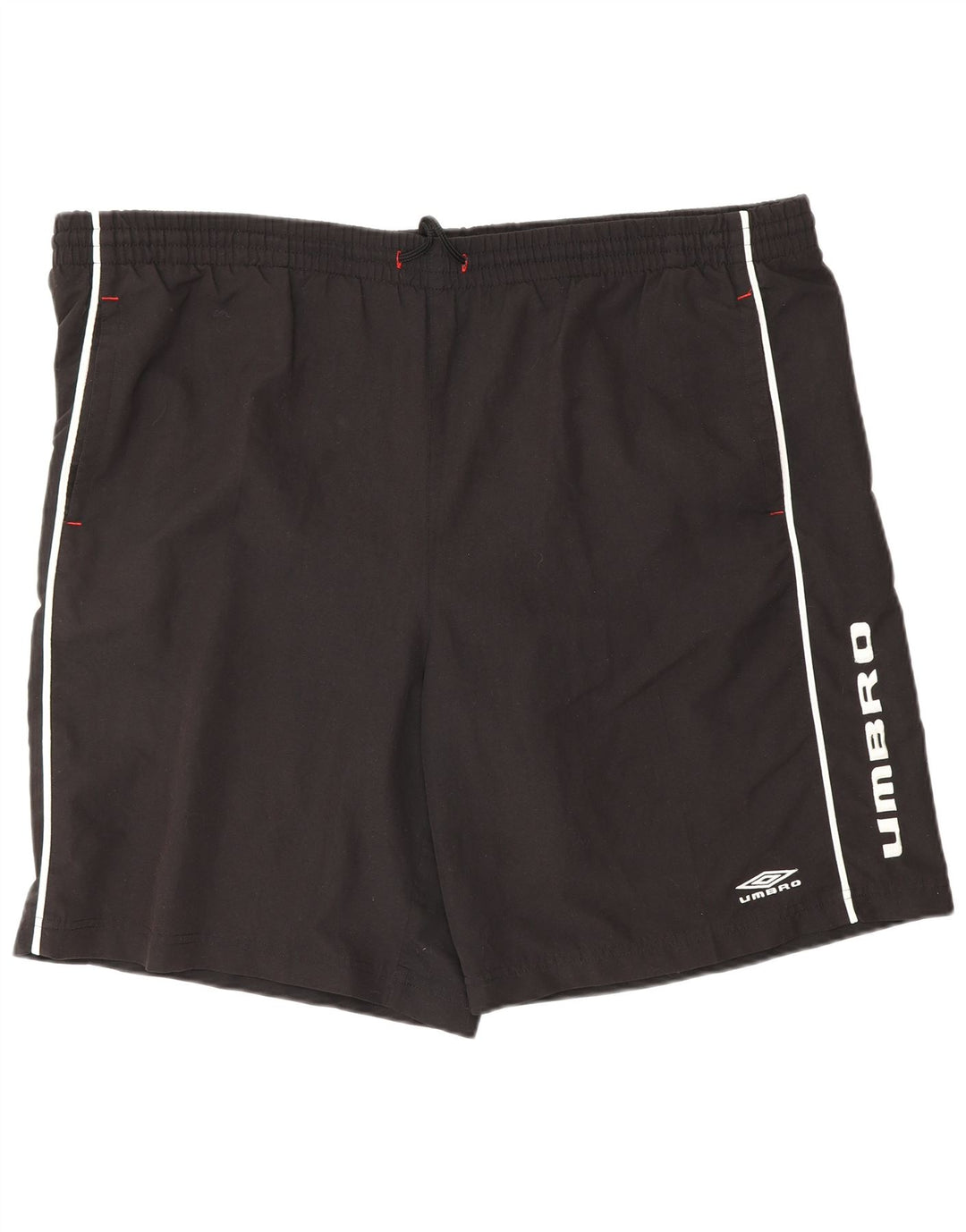 UMBRO Herren Graphic Sport Shorts 2XL Schwarz Polyester