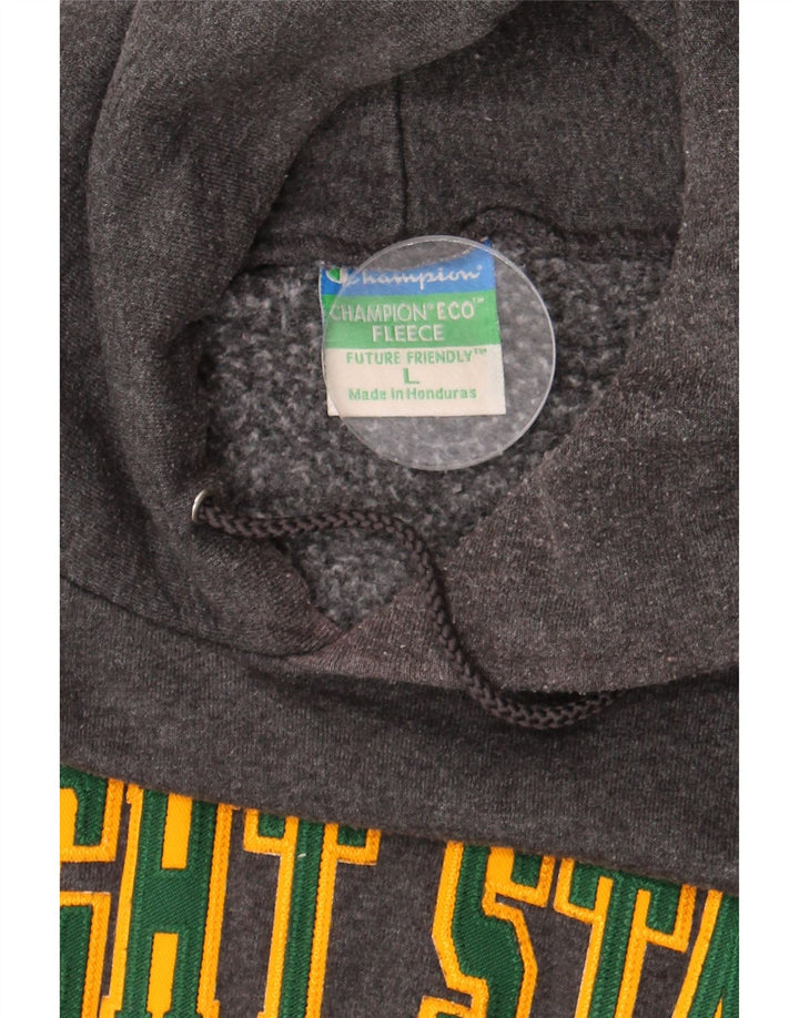 Champion Herren Wright State University Graphic Kapuzenpullover, Größe L, Grau