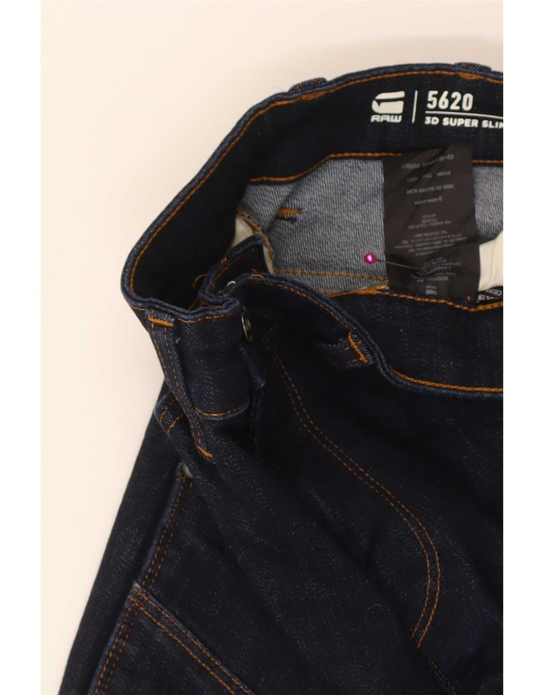 G-Star Damen 3D Arc Super Slim Jeans W29 L32 Marineblau