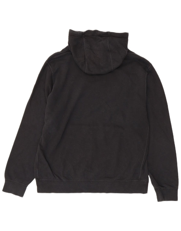 Nike Herren-Kapuzenpullover mit Grafik, groß, aus schwarzer Baumwolle