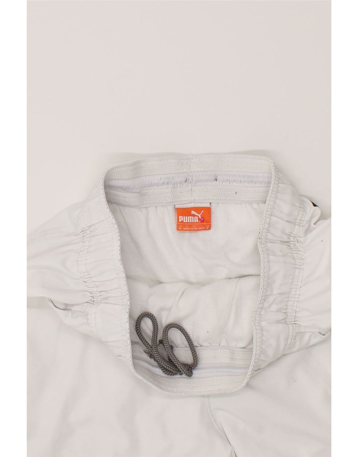PUMA Mens Sport Shorts Medium White Polyester Vintage Puma and Second-Hand Puma from Messina Hembry 