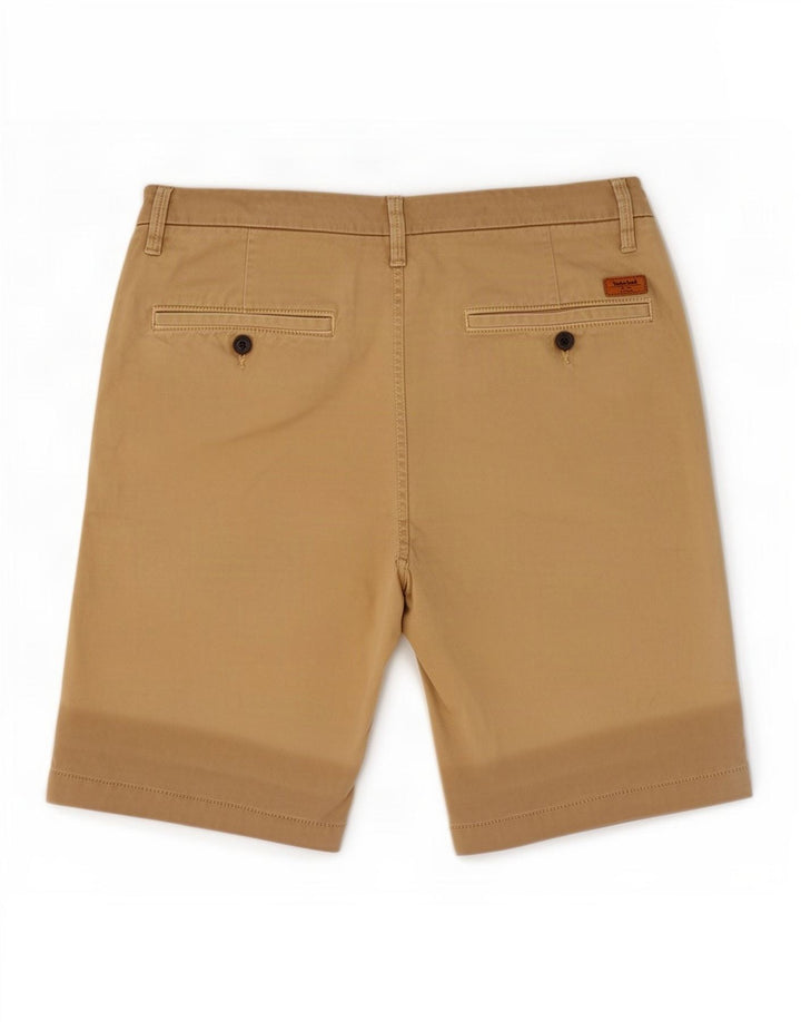 Timberland Herren Chinoshorts W31 Mittelbeige Baumwolle