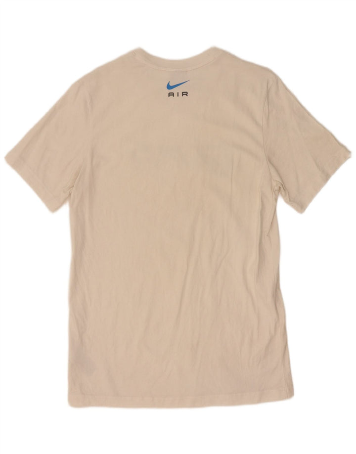Nike Herren-T-Shirt mit Grafik, mittelweiße Baumwolle