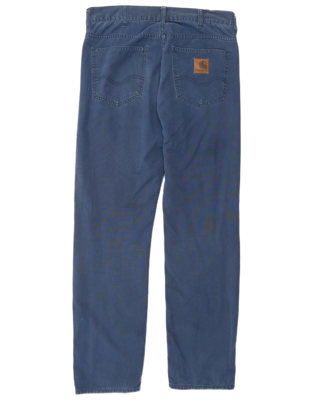 CARHARTT Herren gerade Freizeithose W32 L30 Blau