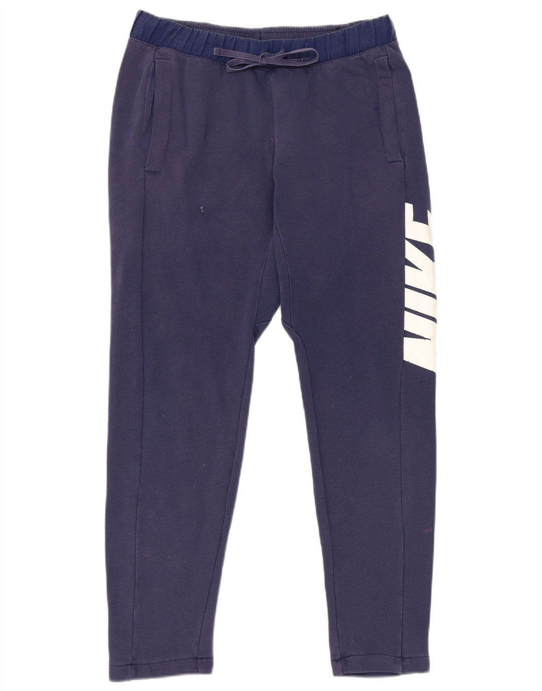 Nike Herren-Trainingshose mit Grafik, Größe S, marineblau, Baumwolle