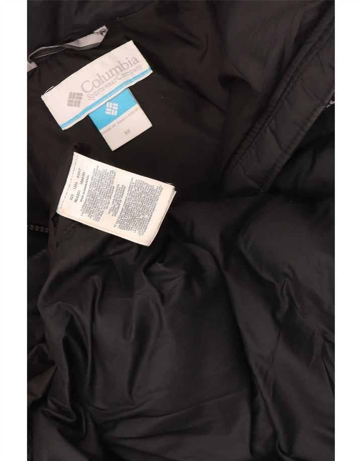 Columbia Herren Wattierte Jacke UK 38 Medium Schwarz Polyester