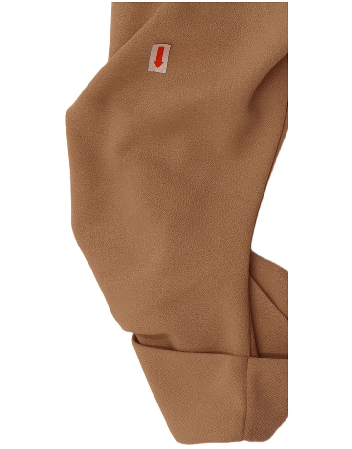 Quiz Damen-Blazer mit 3/4-Ärmeln, offen, UK 12, Mittelbeige, Polyester