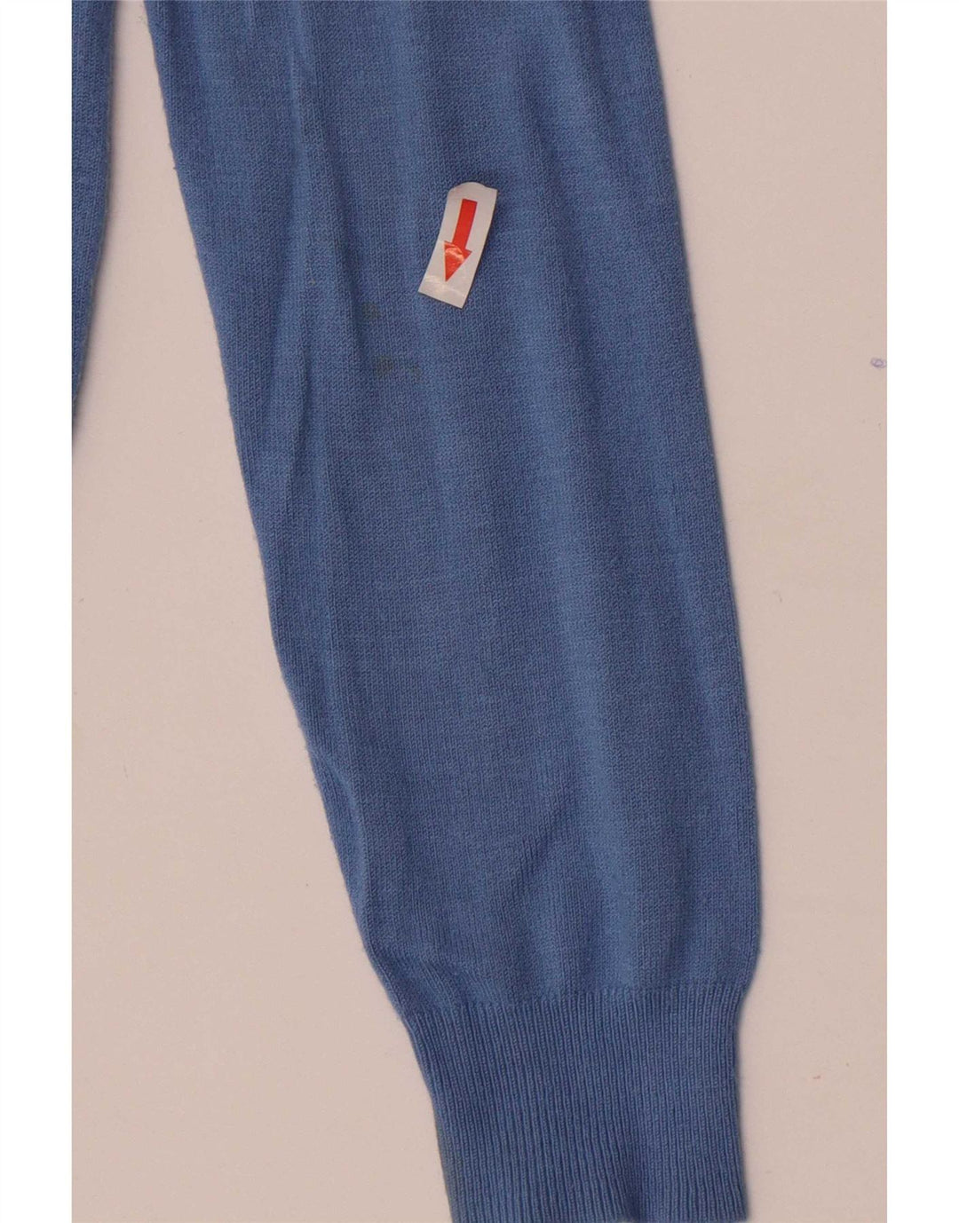 Marks & Spencer Damen Crop Cardigan Pullover UK 10 Small Blaue Viskose