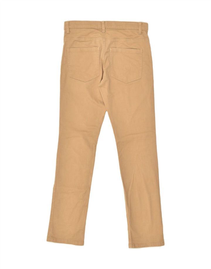 BENETTON Mens Slim Casual Trousers W28 L29 Beige | Vintage Benetton | Thrift | Second-Hand Benetton | Used Clothing | Messina Hembry 