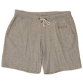 Jack Wills Herren-Sportshorts, klassisch, groß, grau gesprenkelte Baumwolle