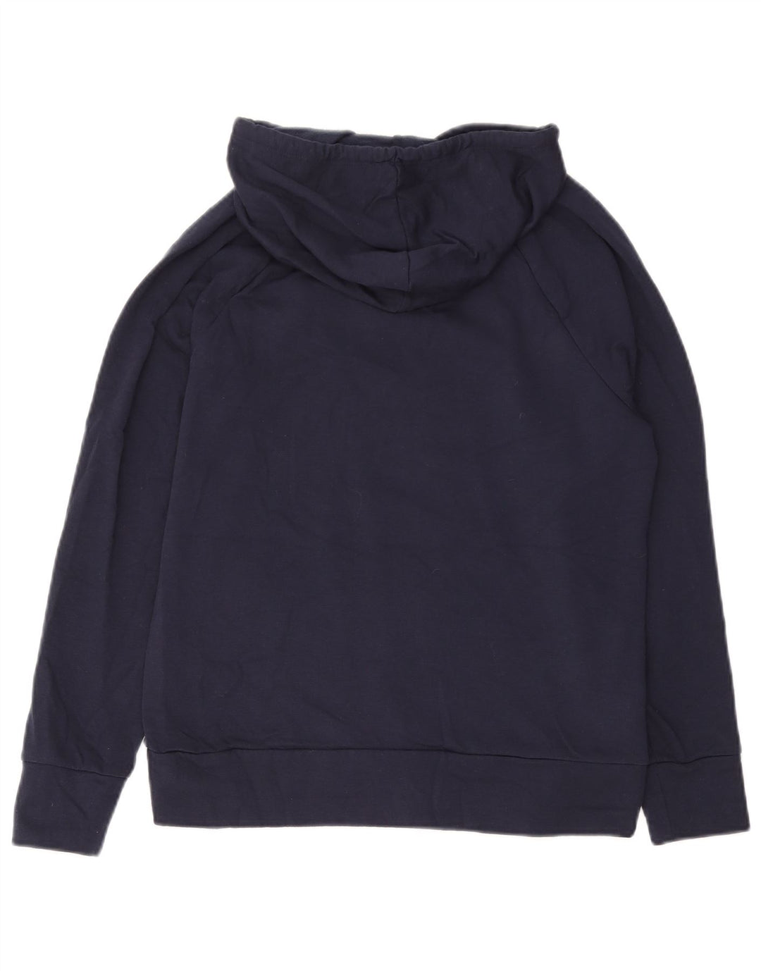 EDDIE BAUER Damen Kapuzenpullover UK 10 Small Marineblau Polyester
