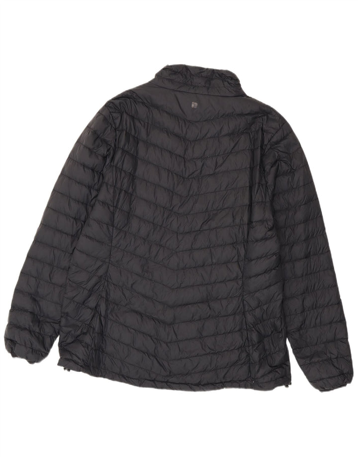 Mountain Warehouse Wattierte Damenjacke, UK 20 2XL, schwarzes Nylon