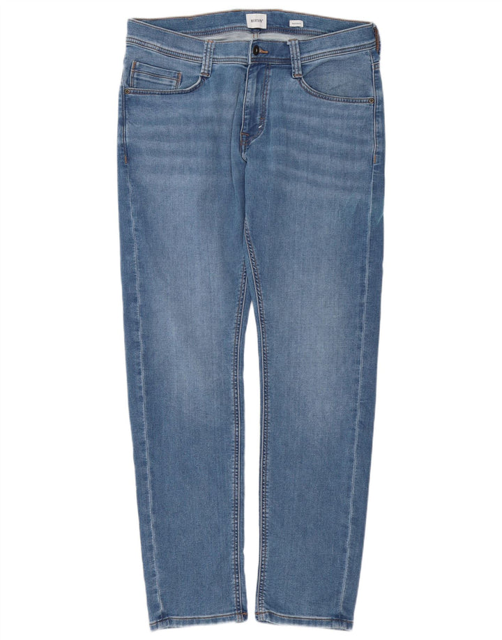 Mustang Herren Tapered Jeans W32 L32 Blau