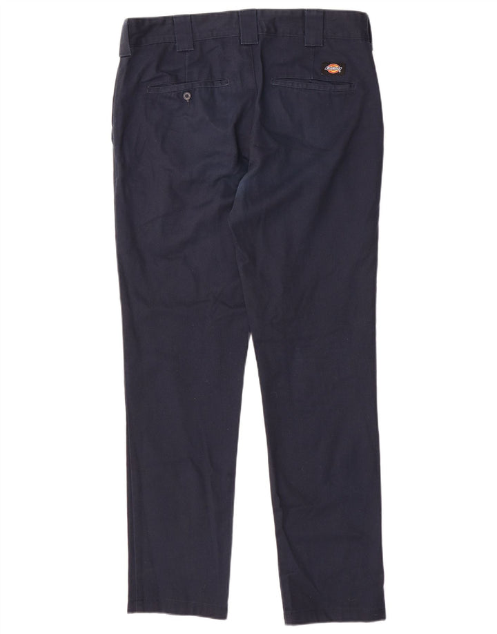 Dickies Herren Slim Fit Chinohose W32 L32 Marineblau Polyester